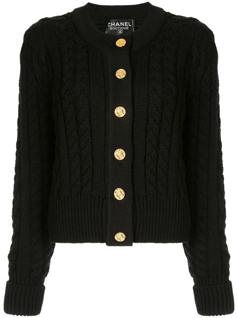 v neck black chanel sweater|Chanel sweaters for women.